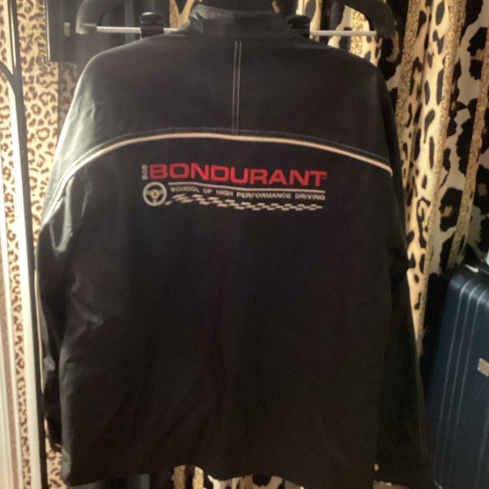 Bob Bondurant School of High Performance Driving School Black Performance Jacket